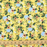 Cotton + Steel Rifle Paper Co Primavera Birch - Cotton - Yellow - Half Yard - Nekoneko Fabric