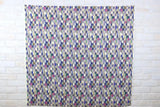 Kobayashi Fox Stripes Cotton Broad - Navy - 50cm
