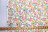 Kokka San X Sumikko Gurashi Collage Cotton Oxford Canvas - Pink - 50cm