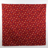 Hishiei Shiba Inu Onigiri Cotton Sheeting - Red - 50cm