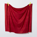 Nani IRO Kokka Peinture a l'eau Alphabet Cotton Silk - Red A - 50cm