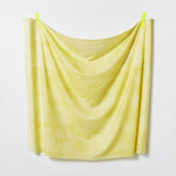 Nani IRO Kokka Peinture a l'eau Alphabet Cotton Silk - Mustard D - 50cm - Nekoneko Fabric