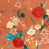 (Remnant) Nani IRO Kokka Fuccra Rakuen Double Gauze - Khaki D - 0.9m