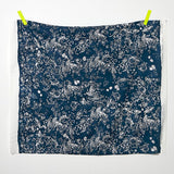 Nani IRO Kokka Lei Nani Cotton Silk - Navy C - 50cm