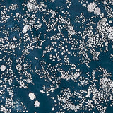 (Remnant) Nani IRO Kokka Lei Nani Cotton Silk - Navy C - 1.5M