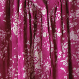 (Remnant) Nani IRO Kokka Lei Nani Organic Double Gauze - Pink A - 1.8m