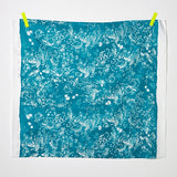 (Remnant) Nani IRO Kokka Lei Nani Organic Lawn - Navy C - 0.5m