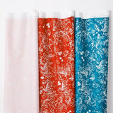 (Remnant) Nani IRO Kokka Lei Nani Organic Lawn - Navy C - 1m