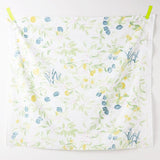 (Remnant) Nani IRO Kokka Margo Organic Double Gauze - White A - 2m - Nekoneko Fabric