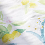 (Remnant) Nani IRO Kokka Margo Organic Double Gauze - White A - 3m - Nekoneko Fabric