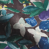 (Remnant) Nani IRO Kokka Margo Linen - Dark D - 2.2m