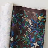 (Remnant) Nani IRO Kokka Margo Linen - Dark D - 0.95m