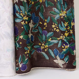 (Remnant) Nani IRO Kokka Margo Linen - Dark D - 0.95m