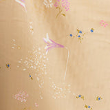 (Remnant) Nani IRO Kokka PAL Peace And Love Organic Double Gauze - Beige C - 5m - Nekoneko Fabric