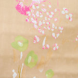 (Remnant) Nani IRO Kokka PAL Peace And Love Organic Double Gauze - Beige C - 1m