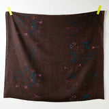 (Remnant) Nani IRO Kokka PAL Peace and Love Linen - Brown A - 2m