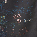 (Remnant) Nani IRO Kokka PAL Peace and Love Linen - Grey B - 2m - Nekoneko Fabric