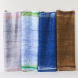 (Remnant) Nani IRO Kokka Touch A Chord Kotosen Ni Fureru Organic Double Gauze - Brown D - 2.5m