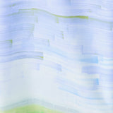 (Remnant) Nani IRO Kokka Touch A Chord Kotosen Ni Fureru Cotton Silk - Blue B - 3.5m