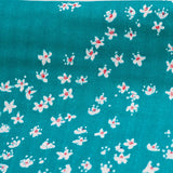 (Remnant) Nani IRO Kokka Edelweiss Organic Double Gauze - Blue C - 3m