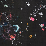 (Remnant) Nani IRO Kokka Encounter Organic Double Gauze - Black D - 3.6m