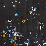 (Remnant) Nani IRO Kokka Encounter Organic Double Gauze - Black D - 3.6m