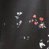 (Remnant) Nani IRO Kokka Encounter Linen - Black D - 2.5m