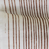 (Remnant) Nani IRO Kokka Saaaa Saaa Organic Double Gauze - Brown B - 3m