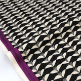 Kokka Echino Tubomi Double Gauze - Black - 50cm