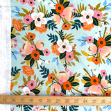 (Remnant) Cotton + Steel Rifle Paper Co Amalfi Birch Rayon - Mint - 2.5Y