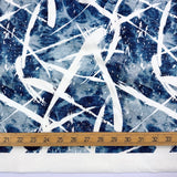 (Remnant) Shapelines Euroknit Cotton Jersey Knit - Navy - 2Y