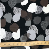 Kokka Fit For Canvas - Black - 50cm