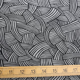 Euroknit Weave Cotton Jersey Knit - Grey - Half yard