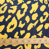 Mind the Maker Urban Leo Flashing Viscose - Navy - 50cm