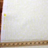 Kokka Muddy Works by Tomotake Shell - Double Gauze - Yellow - 50cm