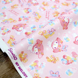 Sanrio My Melody Bling - Cotton Canvas - Pink - Fat Quarter
