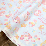 Sanrio My Melody Bling - Cotton Canvas - Blue - Fat Quarter