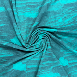 JJT Euroknit Gradient Cotton Jersey Knit - Emerald - Half yard