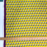 Kokka Echino Bun Double Gauze - Mustard - 50cm