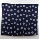 (Remnant) Warabi Floral Cotton Single Gauze - Navy - 1.7M