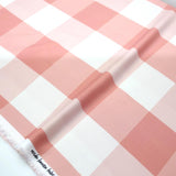 Nerida Hansen Extra Large Gingham Rayon - Pink - 50cm