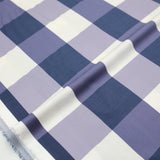 Nerida Hansen Extra Large Gingham Rayon - Blue - 50cm