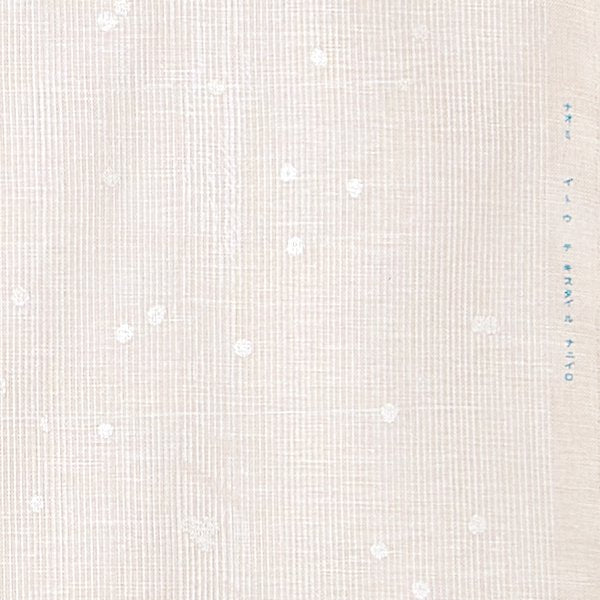 Nani IRO Kokka Poesia Visual Linen Gauze - Beige B - 50cm
