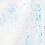 Nani IRO Kokka Yes! Tableau Cotton Herringbone  - White Blue A - 50cm