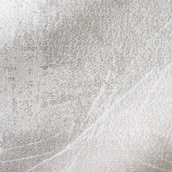 Nani IRO Kokka Yes! Tableau Cotton Herringbone  - Grey E - 50cm