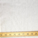 Kanayasu Yarn Dyed Small Stripes Cotton Chambray Washer Finish - Beige - 50cm