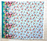 Hello Kitty Sanrio Kayo Horaguchi Soft Canvas - Blue - 50cm - Nekoneko Fabric
