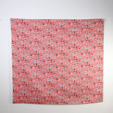 Kokka Kokeshi Collage Canvas - Pink - 50cm