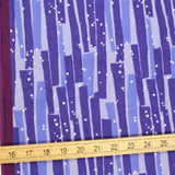 Kokka Echino Tansan Double Gauze - Violet - 50cm