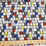 Kokka Keyboard - Inkjet Cotton Sheeting - 50cm